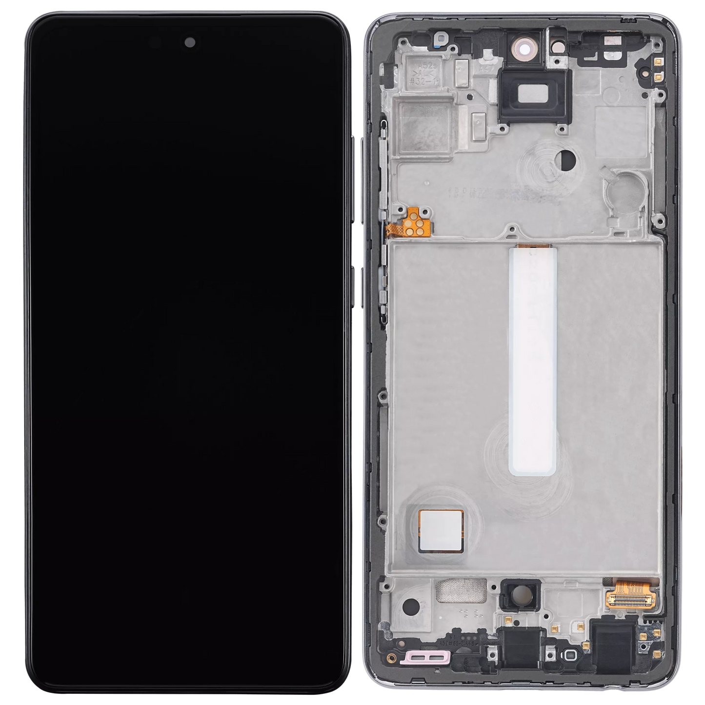 Pantalla Samsung A52 4G / A52 5G / A52s Oled Con Marco Negro (6.46) (Am Plus)