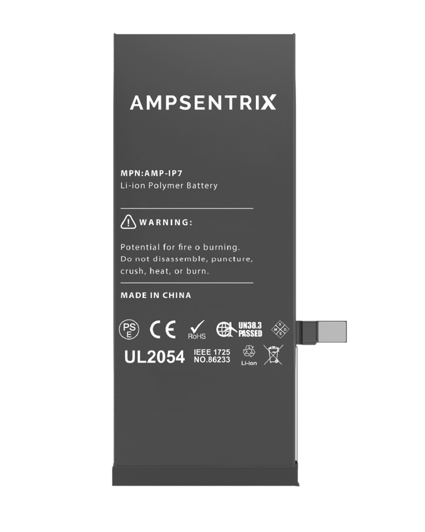 Bateria AmpSentrix Basic Cap. Extendida iPhone 7