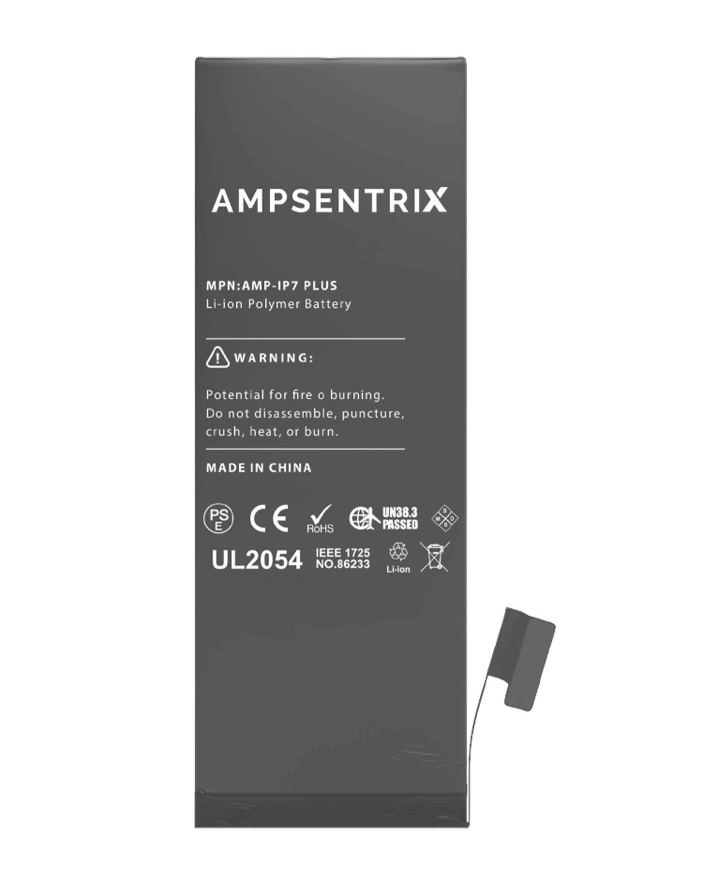 Bateria AmpSentrix Basic Cap. Extendida iPhone 7 Plus