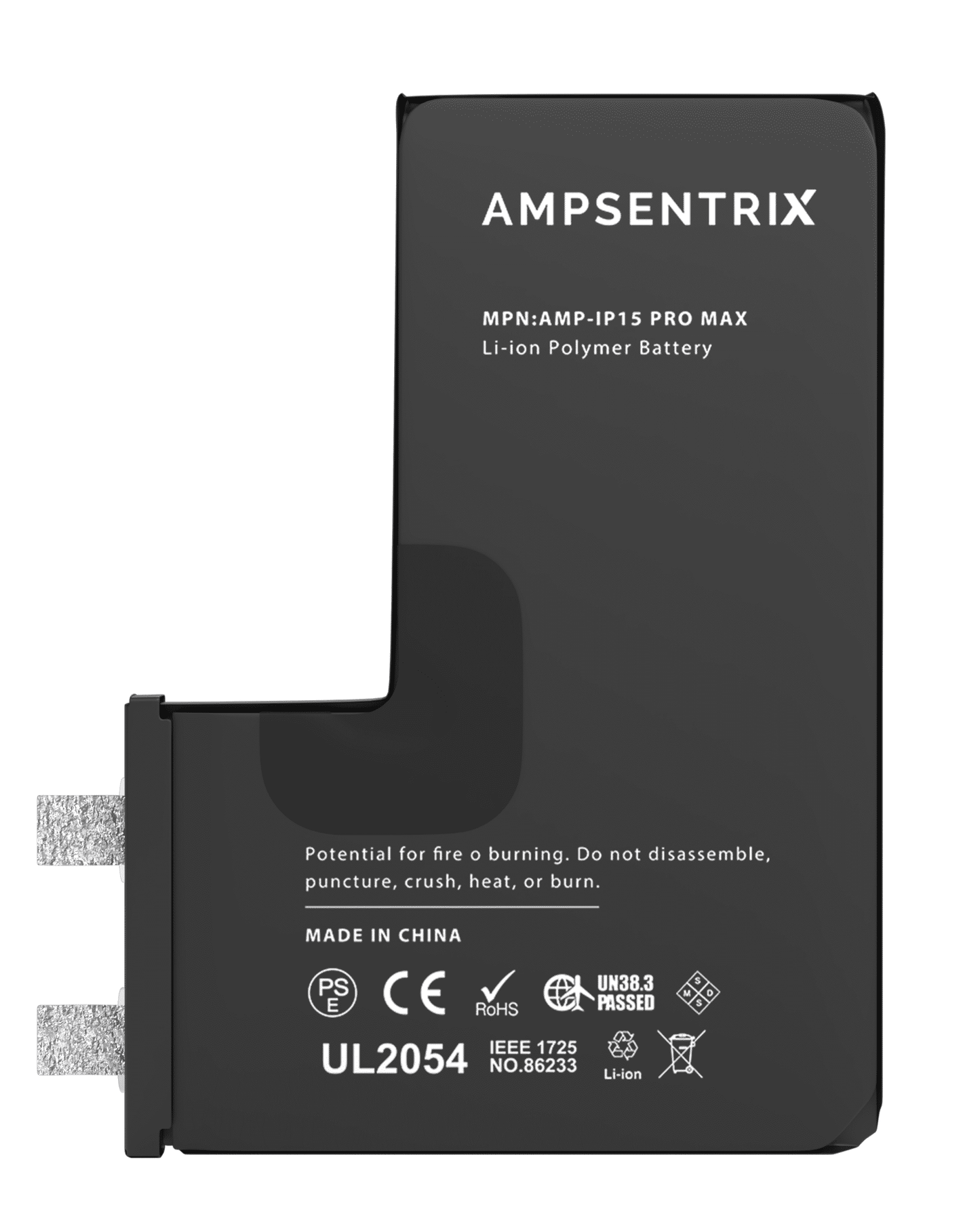 Bateria Ampsentrix Core iPhone 15 Pro Max