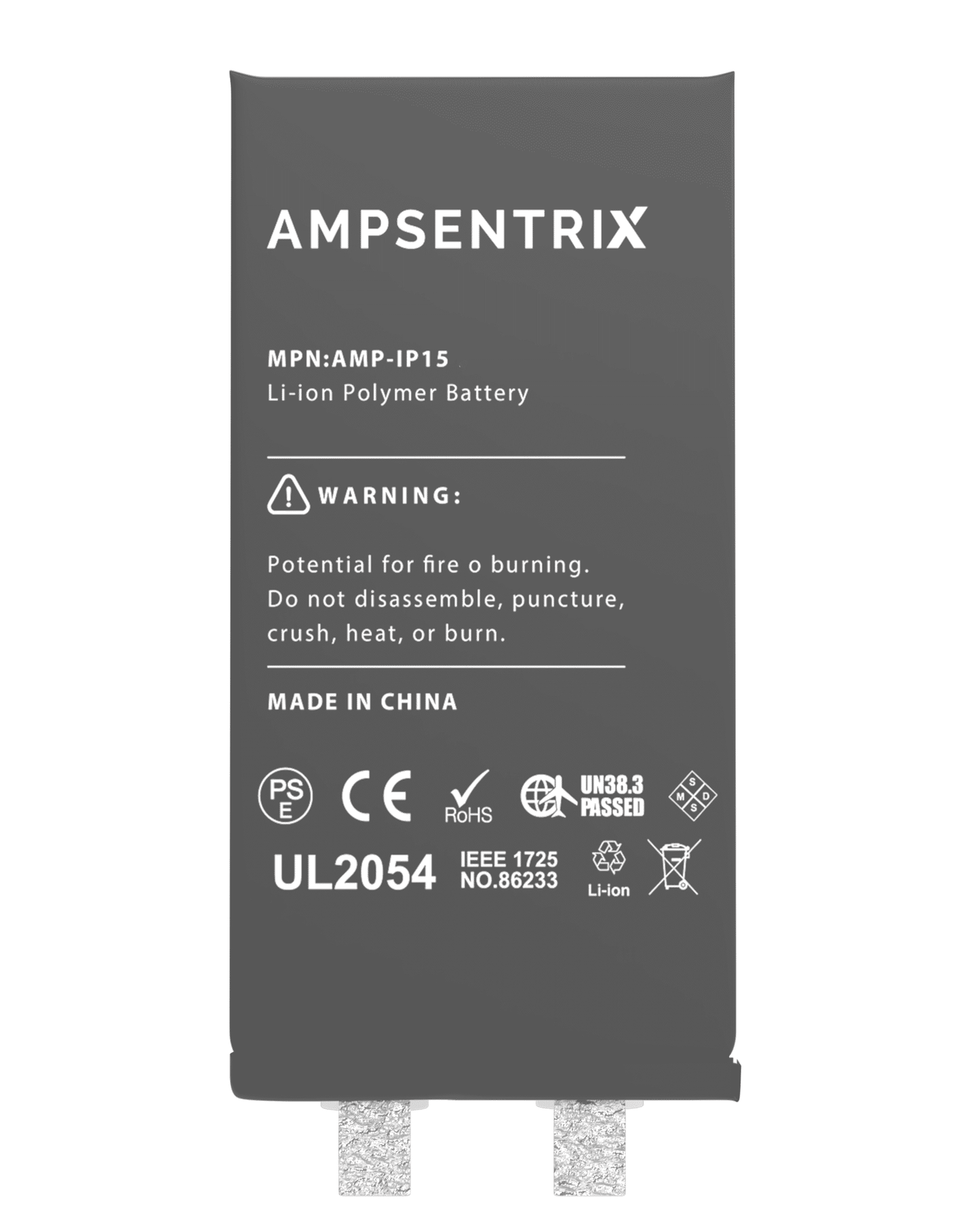 Bateria Ampsentrix Core iPhone 15