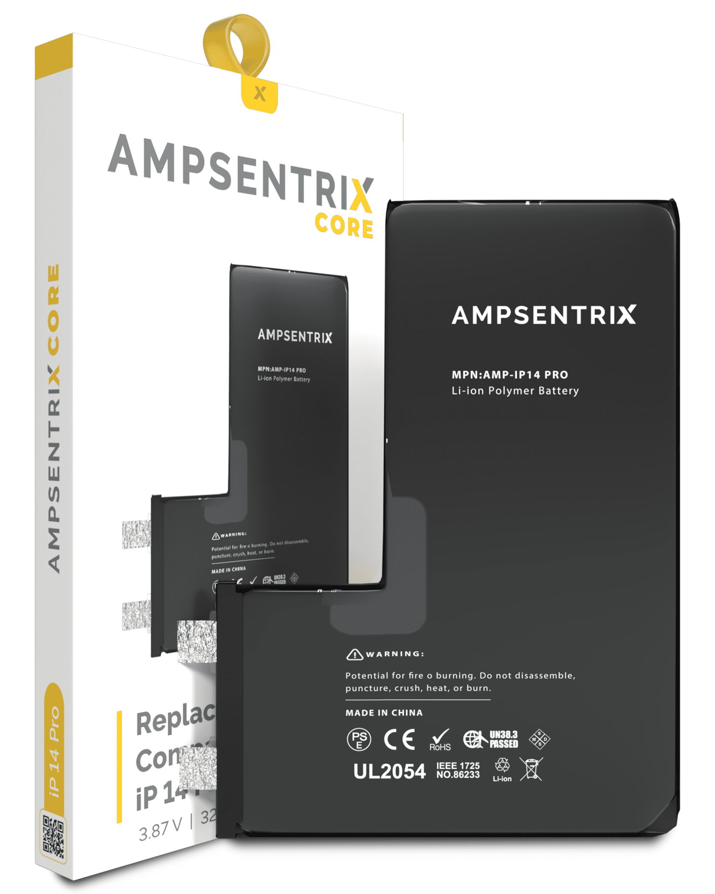 Bateria Ampsentix Core Extendia iPhone 14 Pro