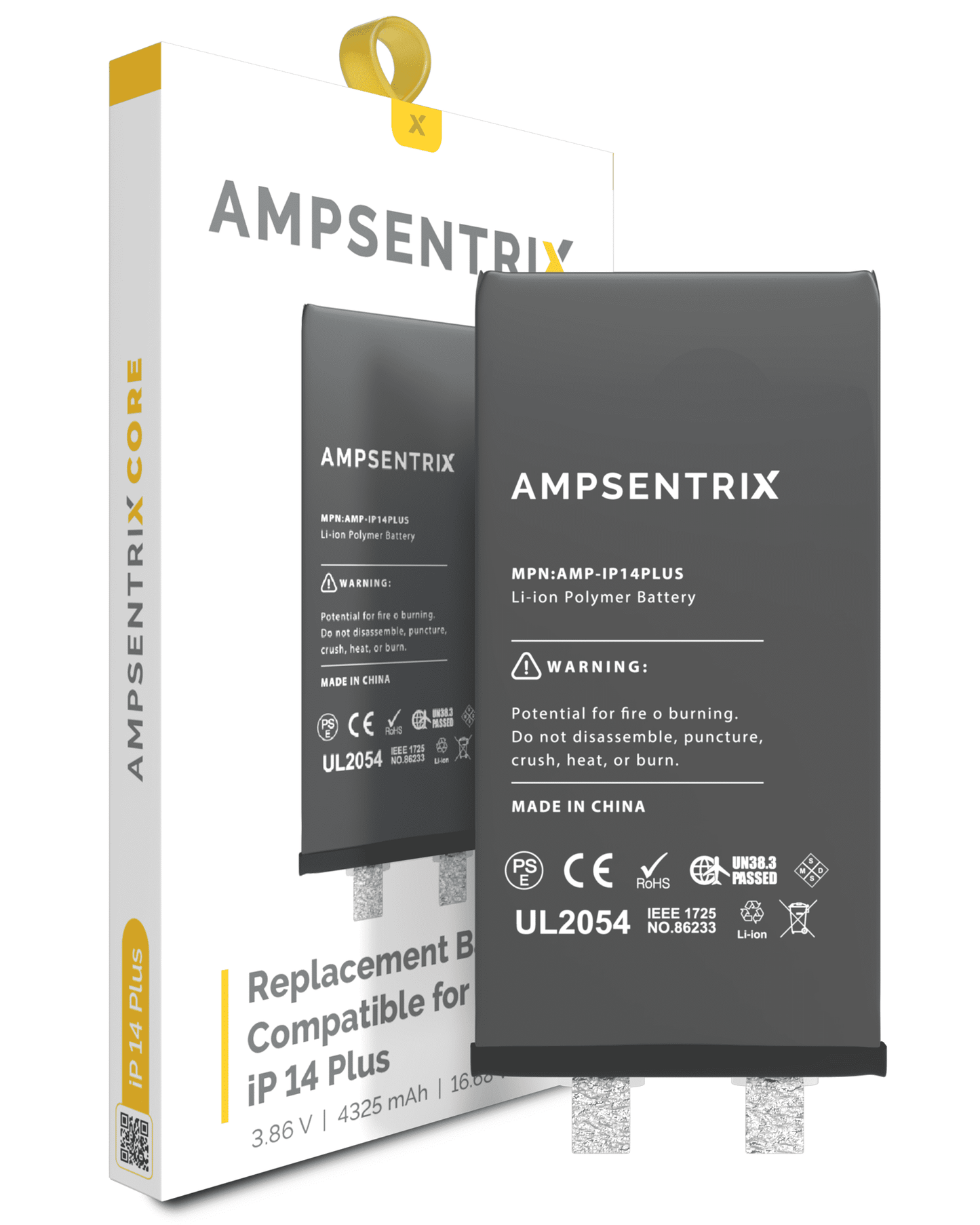 Bateria Ampsentix Core iPhone 14 Plus