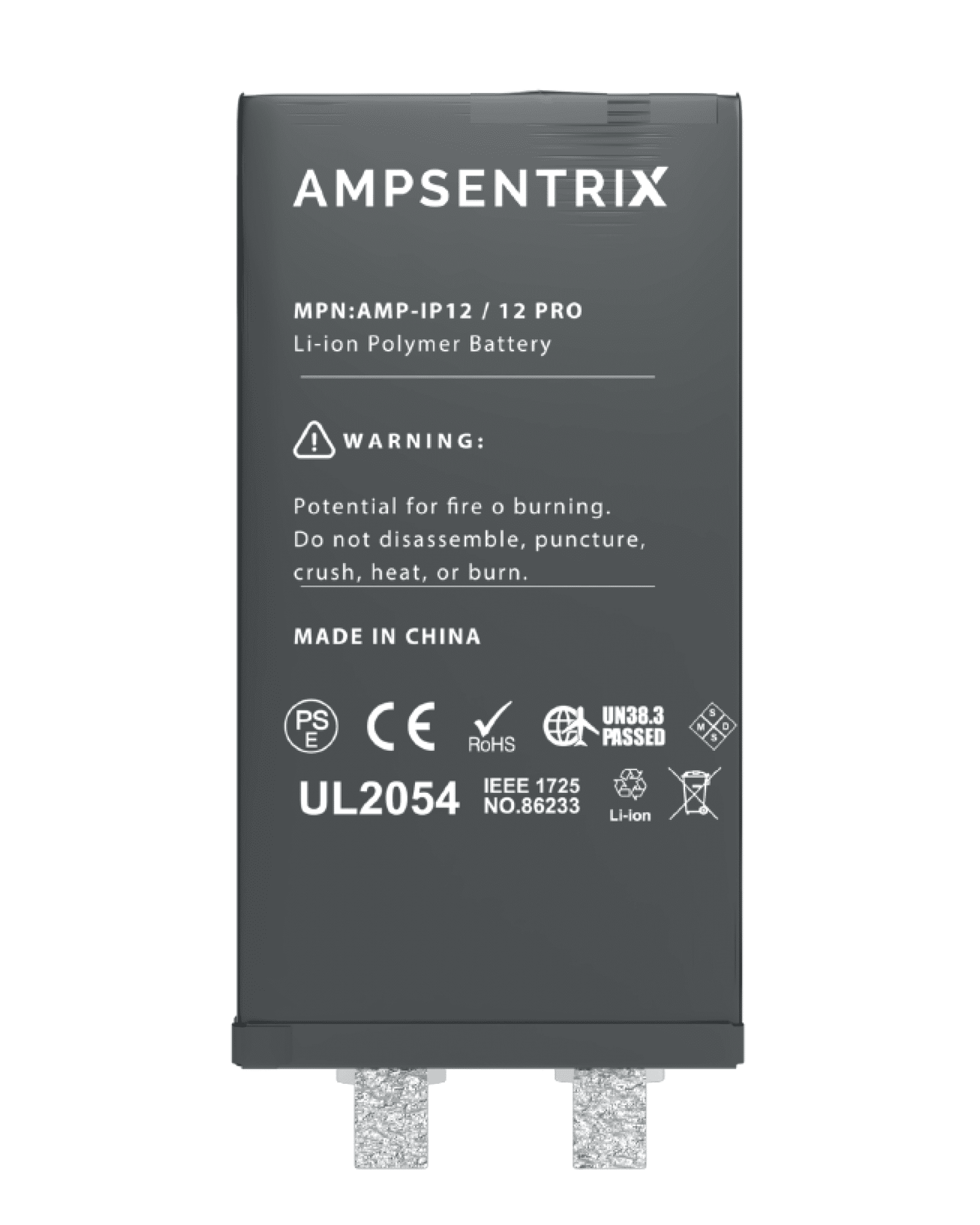 Bateria Ampsentix Core iPhone 12/12 pro