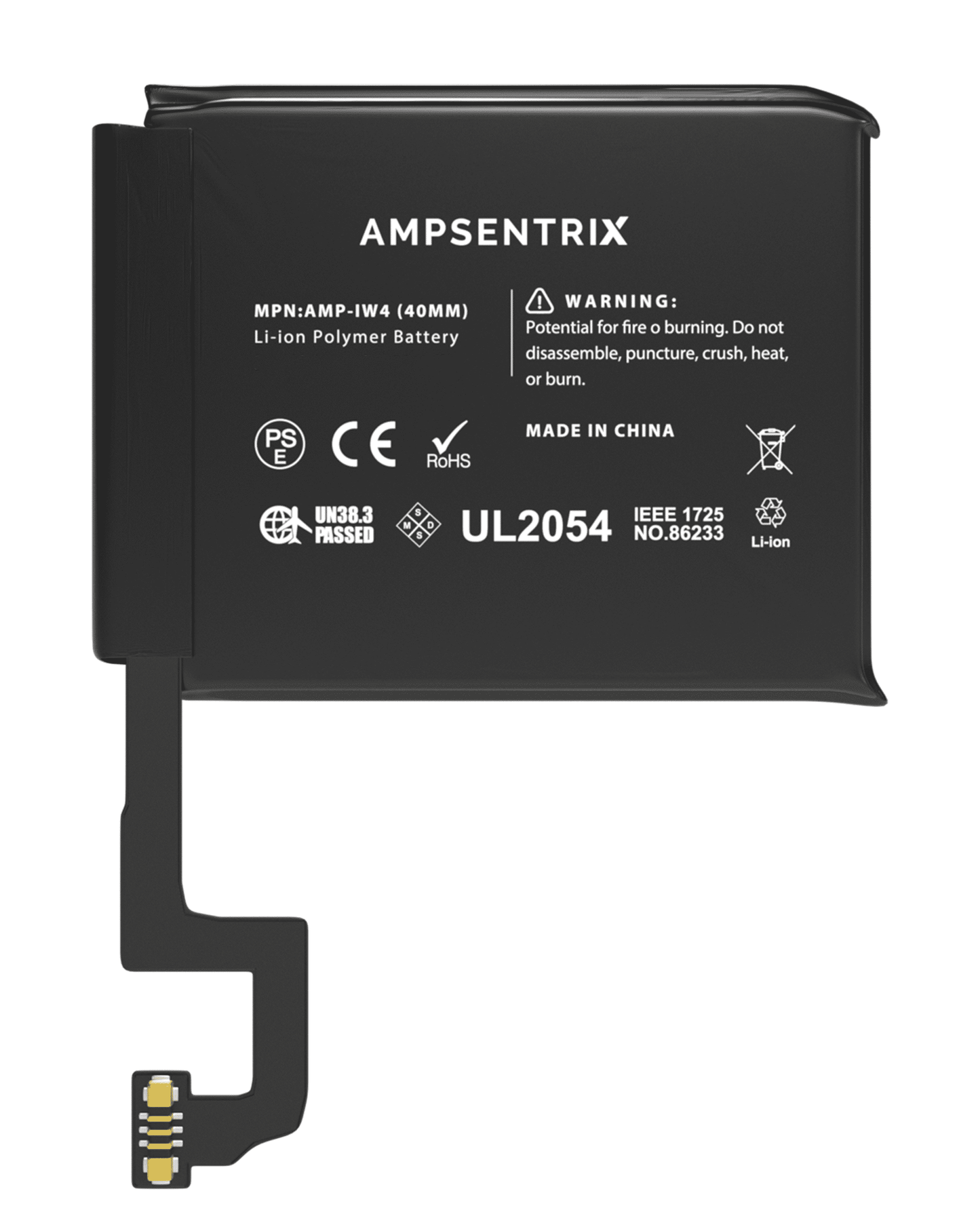Replacement Battery Compatible For Watch Series 4 (40MM) (amspentrix)