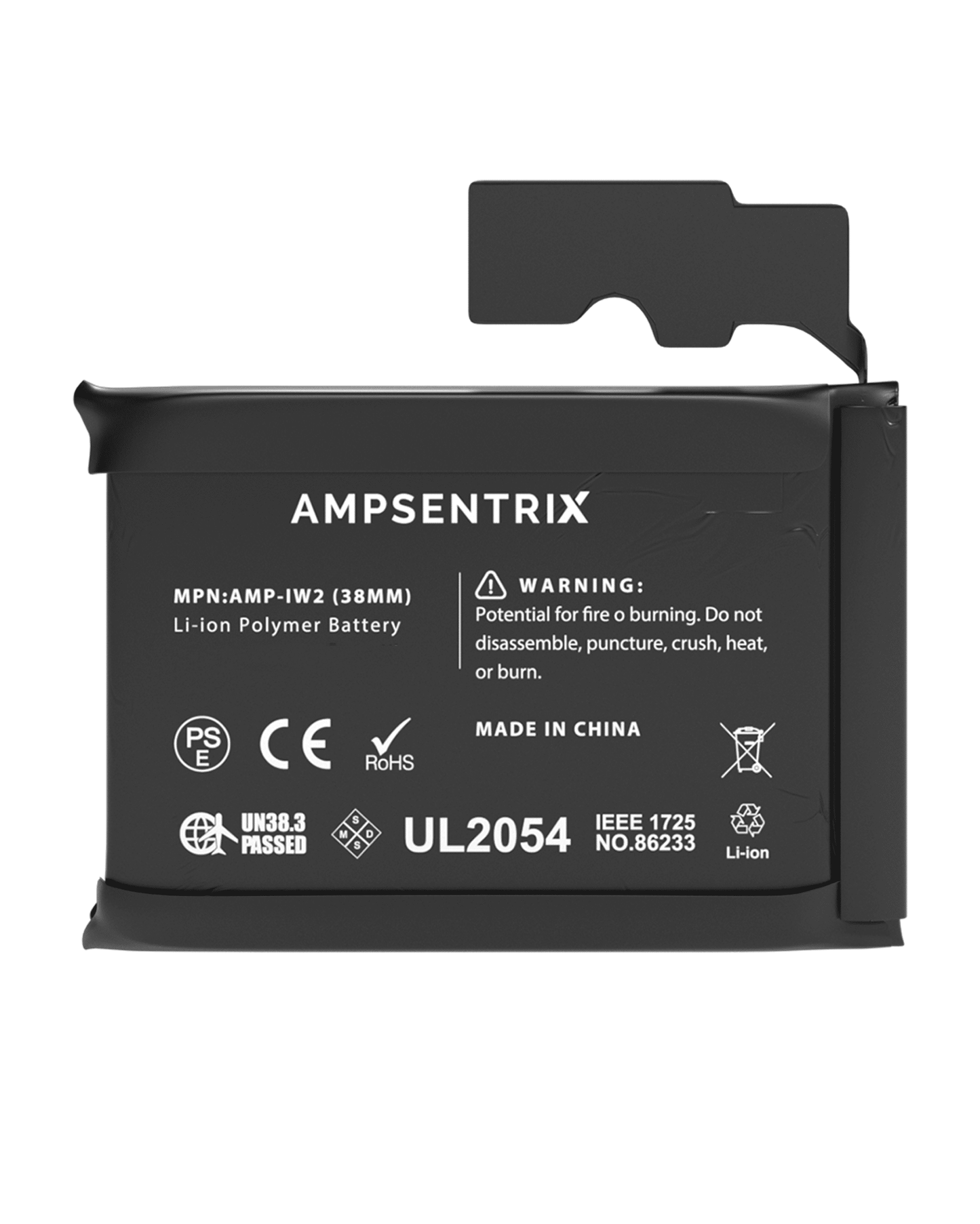 Replacement Battery Compatible For Watch Series 2 (38MM) (AmpSentrix)