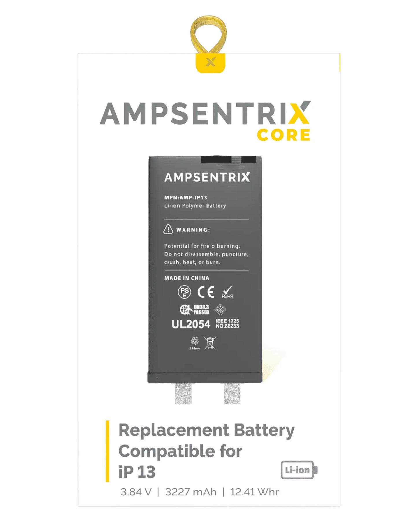 Bateria Ampsentix Core iPhone 13