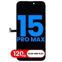 Display Premium Incell AQ7 3.0 iPhone 15 Pro Max 120Hz (Autoprogramable)