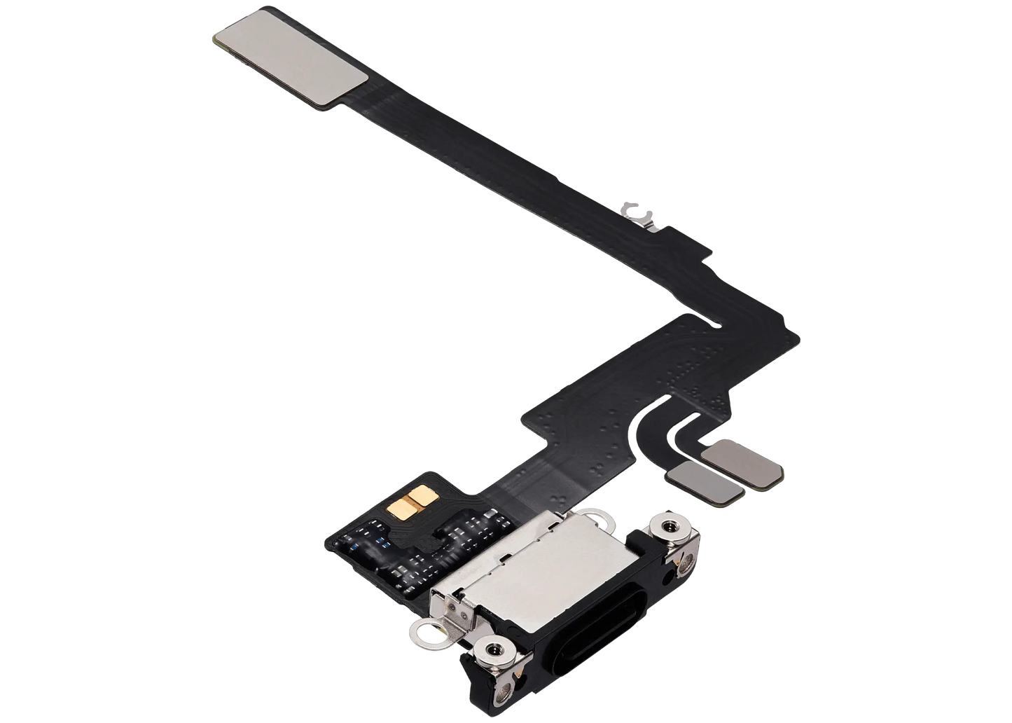 Centro de carga para iPhone 16 Pro (usado, original) (Titanio negro)