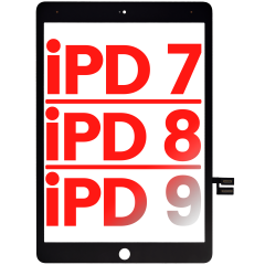 Táctil Ipad (Touch) para ipad 7 / 8 / 9 (2019-2021) (Negro)