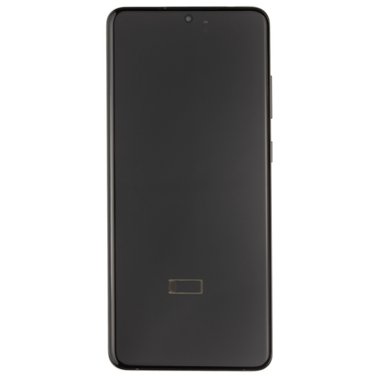 Ensamblaje OLED con marco para Samsung Galaxy S20 Ultra 5G (Aftermarket Plus) (Negro Cósmico)