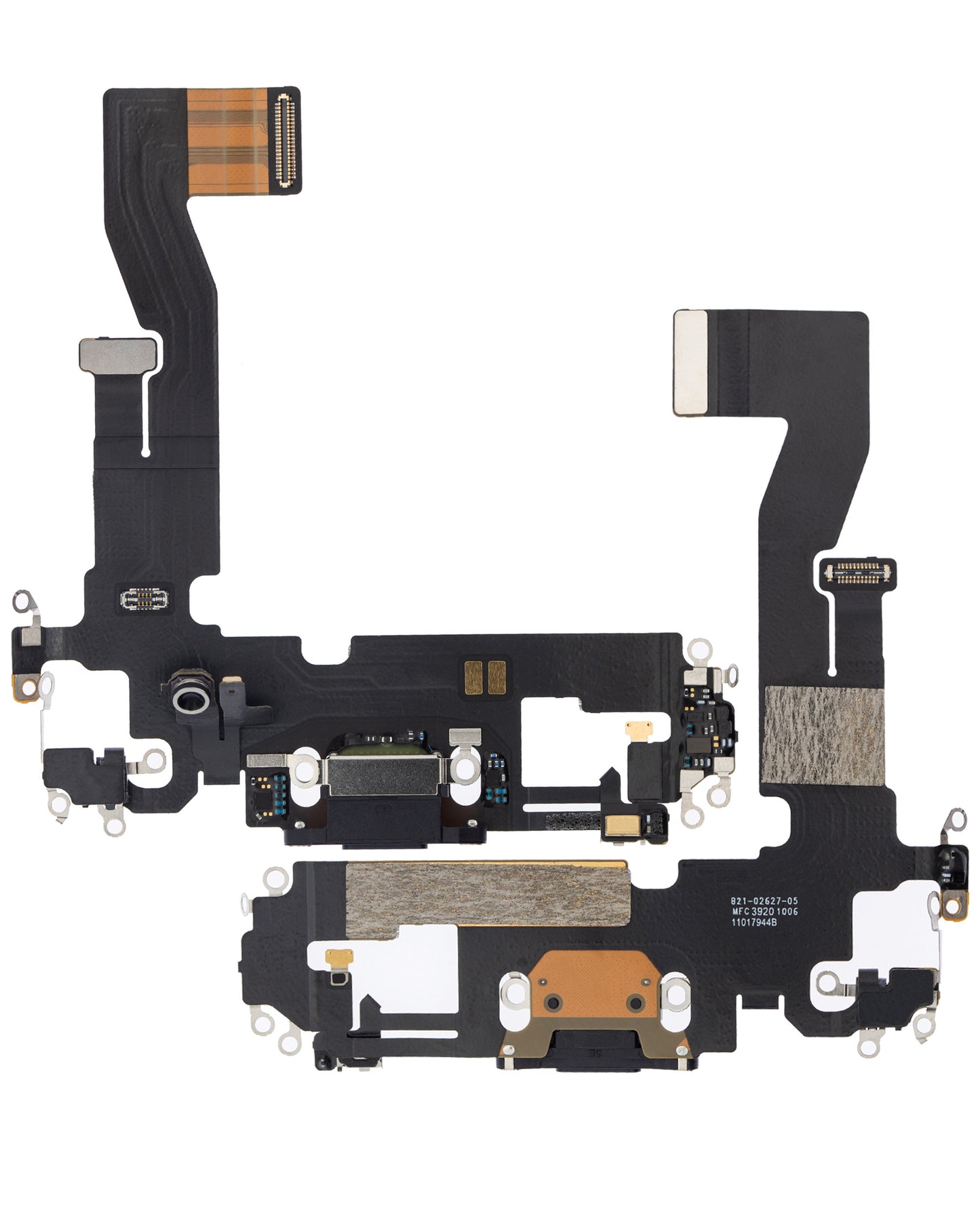 Cable flexible del puerto de carga para iPhone 12 / 12 Pro (usado, original) (Grafito)