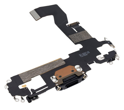 Cable flexible del puerto de carga para iPhone 12 / 12 Pro (usado, original) (Grafito)