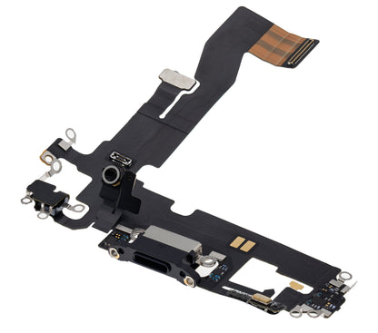 Cable flexible del puerto de carga para iPhone 12 / 12 Pro (usado, original) (Grafito)