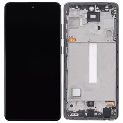 Pantalla Samsung A52 4G / A52 5G / A52s Oled Con Marco Negro (6.46) (Am Plus)