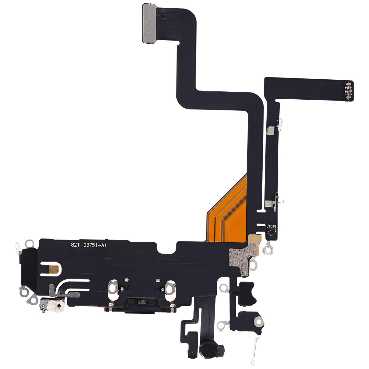 Centro de carga para iPhone 14 Pro (Aftermarket Plus) (Negro espacial)
