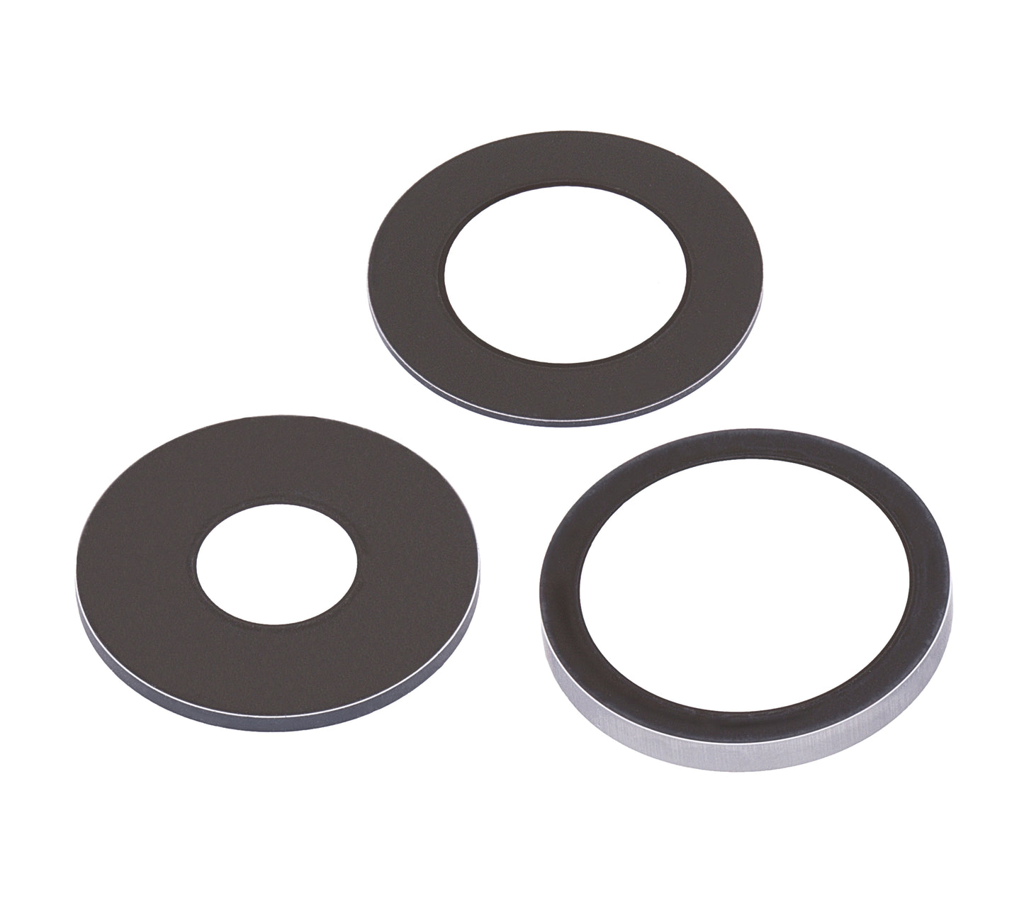 Lente de cámara trasera (solo cristal) con adhesivo para iPhone 14 Pro/14 Pro Max (juego de 3 piezas) (Premium) (Zafiro auténtico)