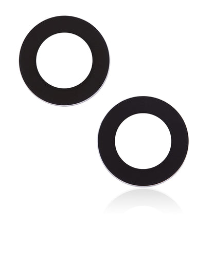 Lente de cámara trasera (solo cristal) con adhesivo para iPhone 14/14 Plus/15/15 Plus (juego de 2 piezas) (Premium) 100% Zafiro