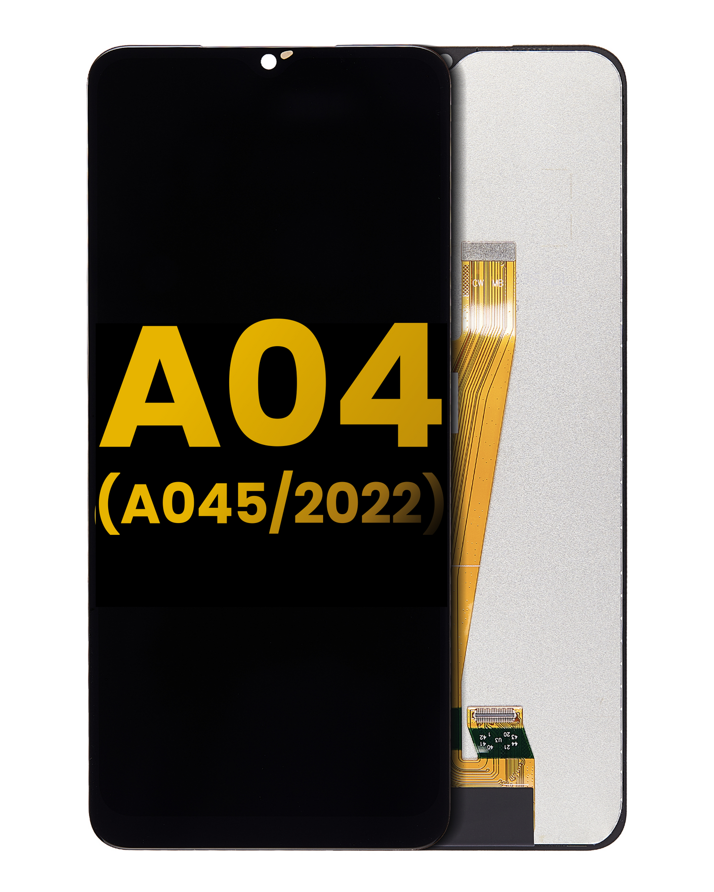 Pantalla LCD sin marco para Samsung Galaxy A04 (A045/2022) (reacondicionada) (todos los colores)