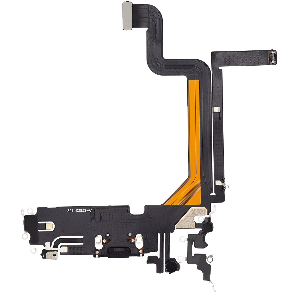 Centro de carga para iPhone 14 Pro Max (Aftermarket Plus) (Negro espacial)