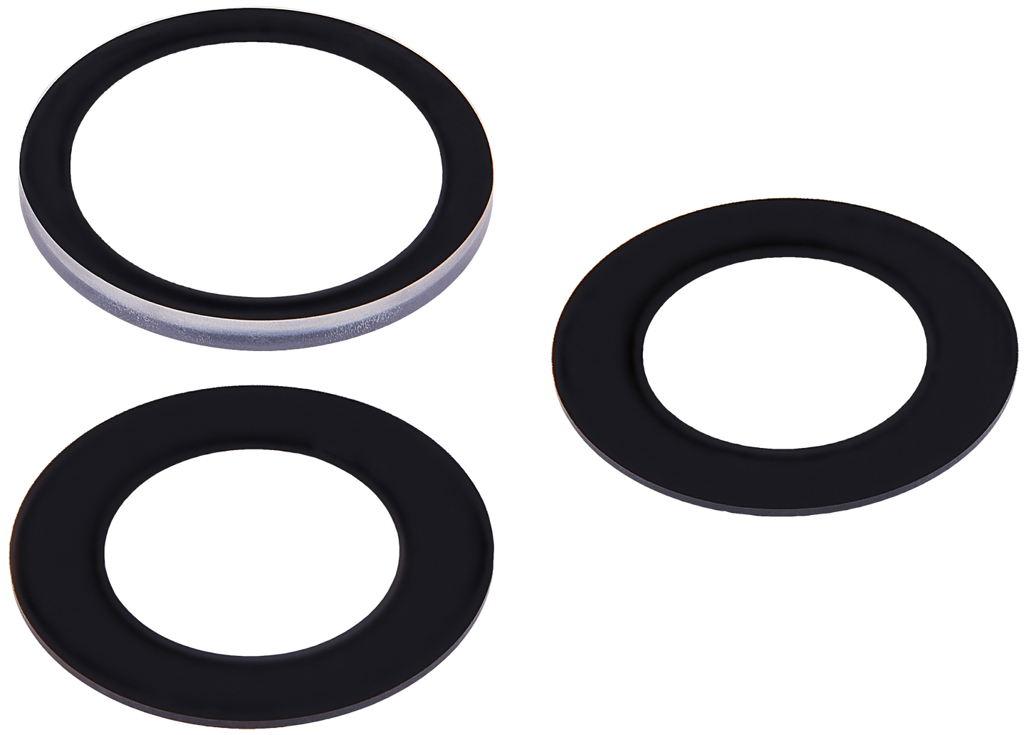 Lente de cámara trasera (solo cristal) con adhesivo para iPhone 15 Pro Max (juego de 3 piezas) (Premium) 100% Zafiro