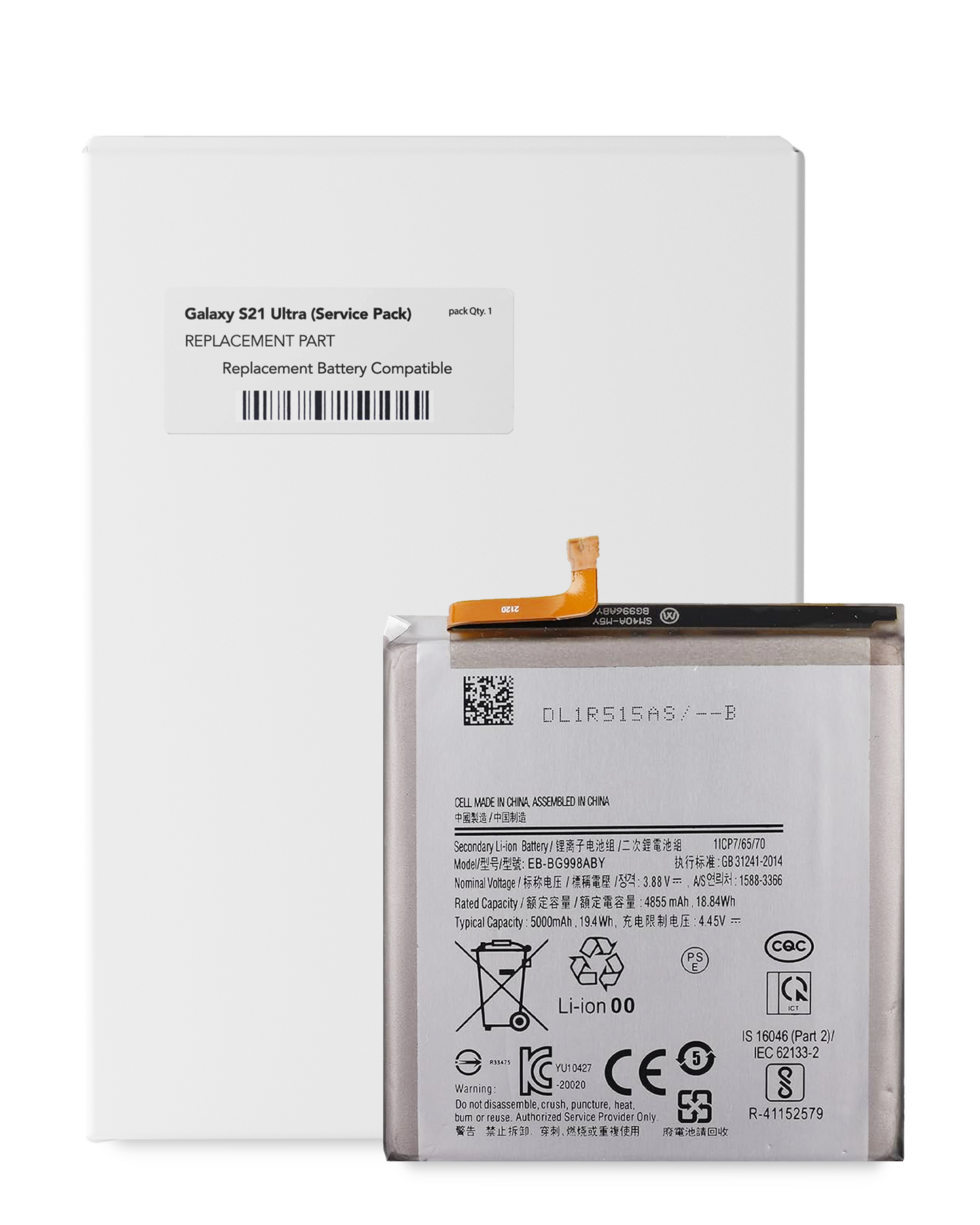 Batería original  para Samsung Galaxy S21 Ultra (Service pack)
