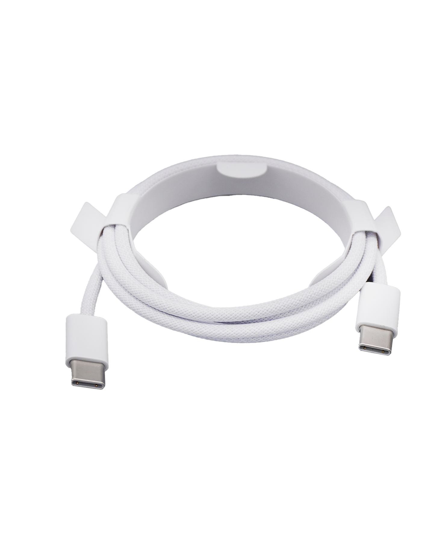 Cable trenzado USB-C a C para iPhone/iPad (1 m) (Nuevo, Calidad OEM)