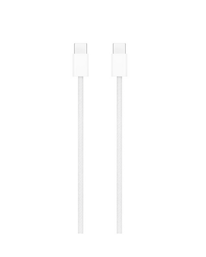 Cable trenzado USB-C a C para iPhone/iPad (1 m) (Nuevo, Calidad OEM)