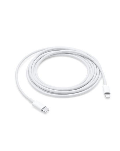 Cable USB-C a Lightning para iPhone/iPad (1 m) (Nuevo, Calidad OEM)