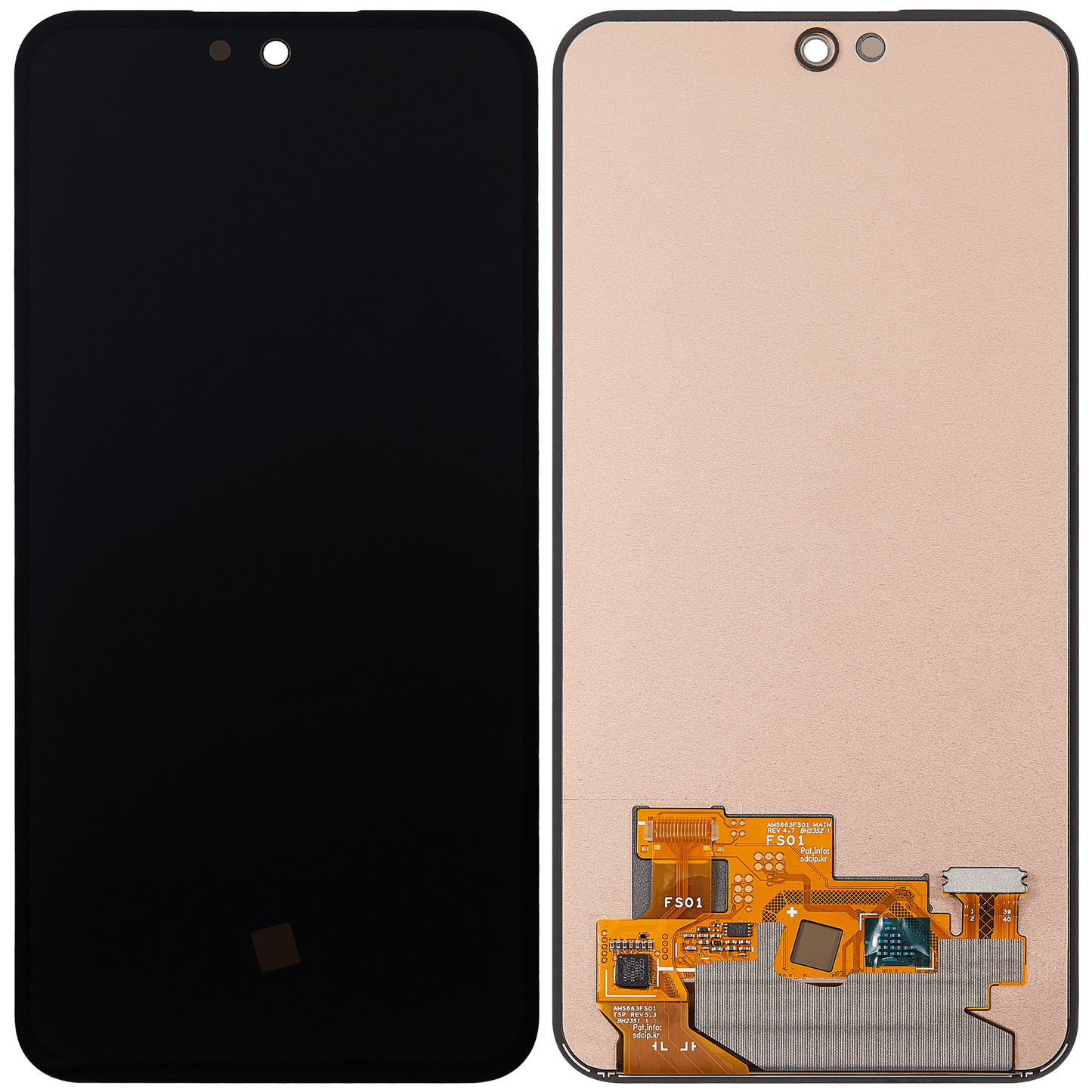 Pantalla OLED sin marco para Samsung Galaxy A35 5G (A356/2024) / M35 (M356/2024) / A55 (A556/2024) (reacondicionada) (todos los colores)