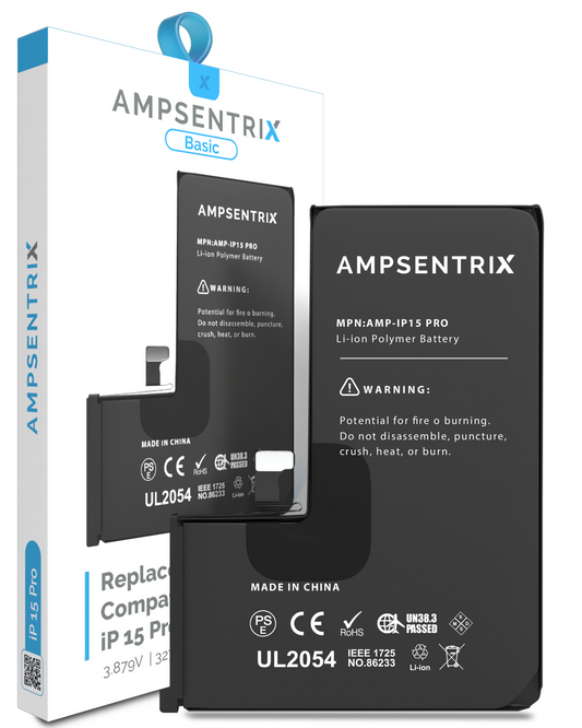 Bateria Ampsentix Basic iPhone 15 Pro