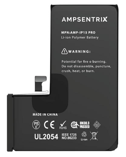 Bateria Ampsentix Basic iPhone 15 Pro