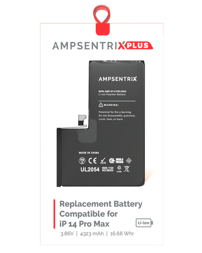 Bateria AmpSentrix Plus iPhone 14 Pro Max