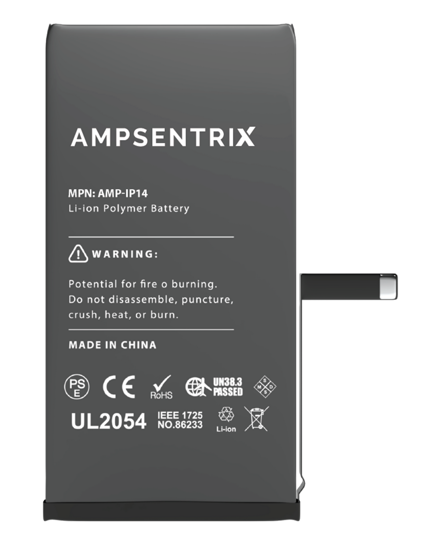 Bateria AmpSentrix Plus iPhone 14