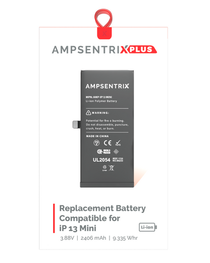 Batería AmpSentrix Plus iPhone 13 Mini