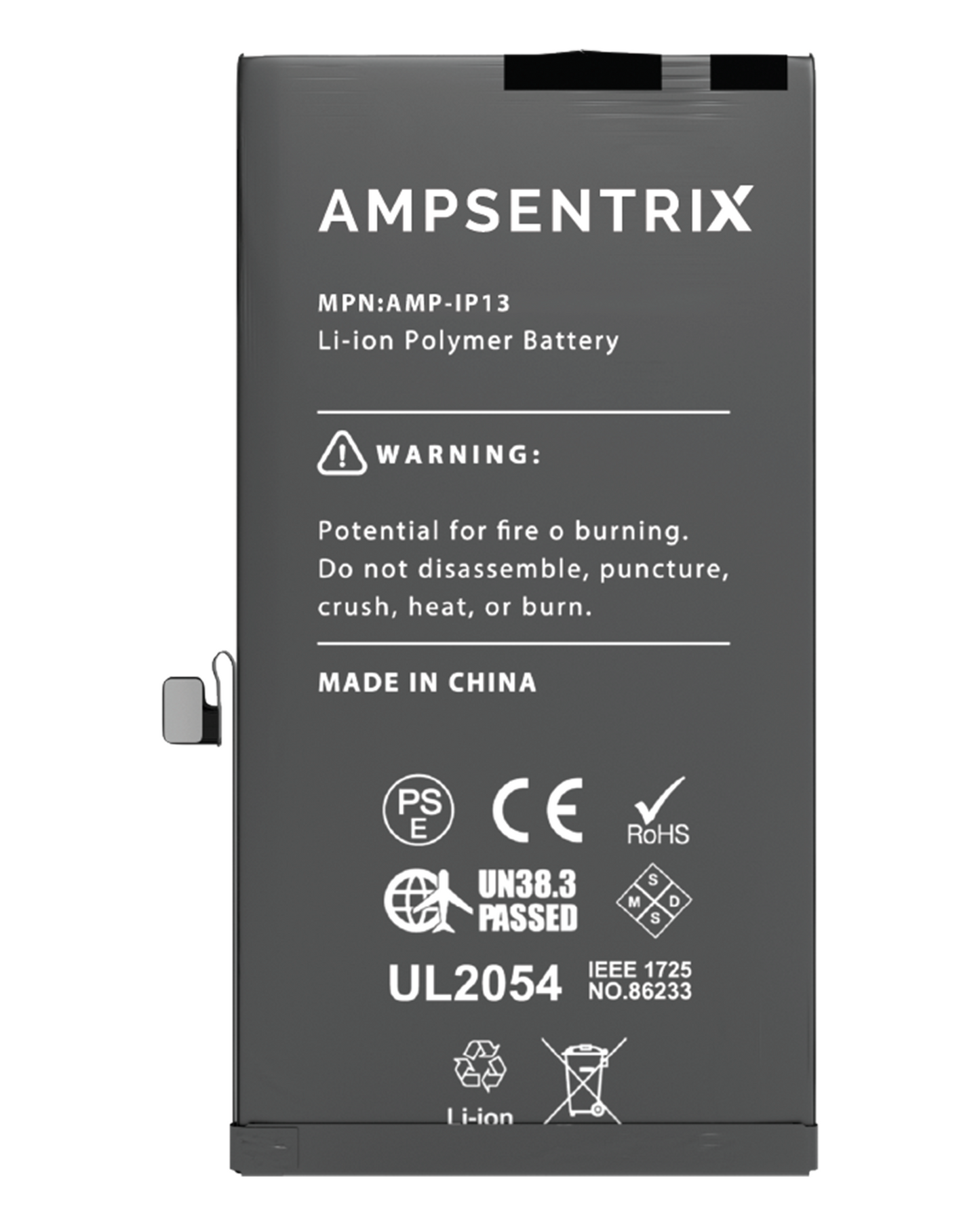 Batería AmpSentrix Plus iPhone 13