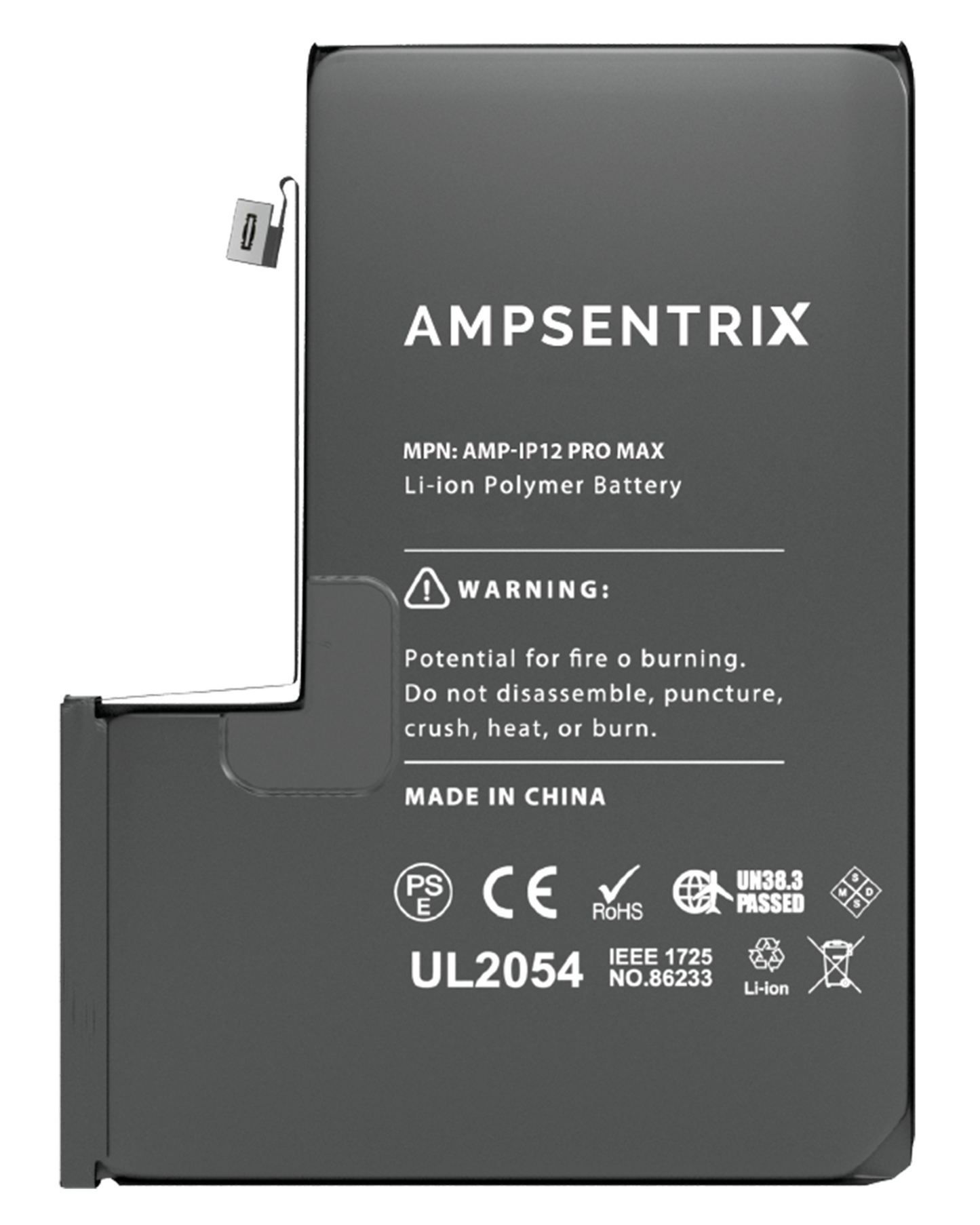 Batería AmpSentrix Plus IPhone 12 Pro Max
