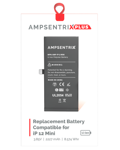Batería AmpSentrix Plus iPhone 12 Mini