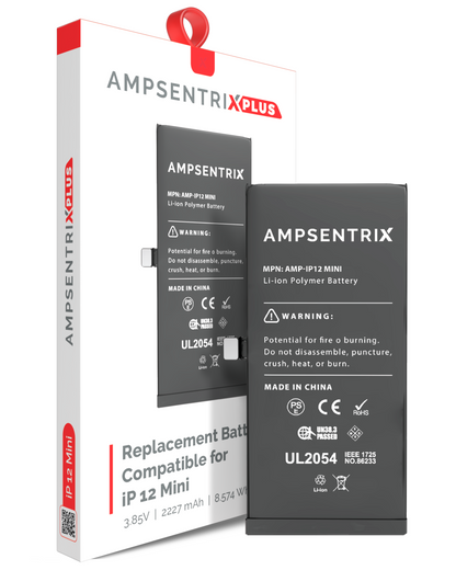 Batería AmpSentrix Plus iPhone 12 Mini