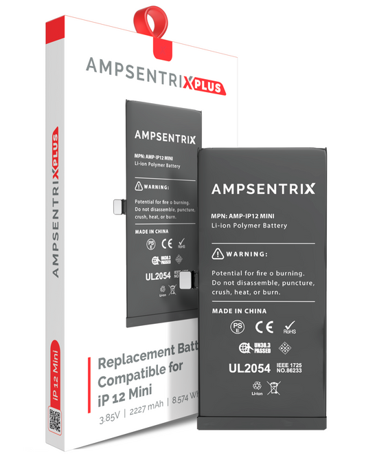 Batería AmpSentrix Plus iPhone 12 Mini