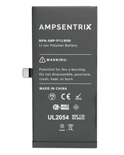 Batería AmpSentrix Plus iPhone 12 Mini