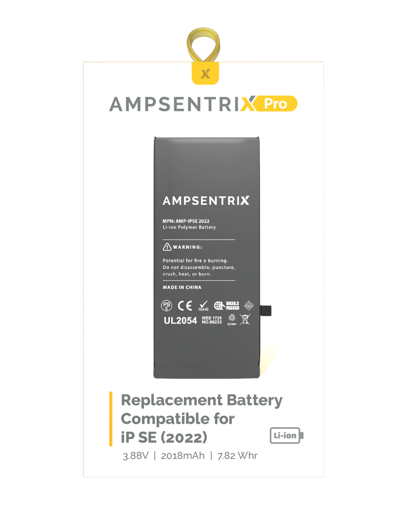 Batería AmpSentrix iPhone SE (2022)