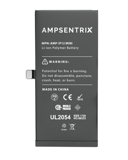 Bateria AmpSentrix Basic Cap. Extendida iPhone 12 Mini