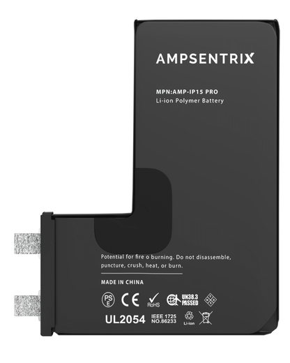 Bateria Ampsentrix Core iPhone 15 Pro