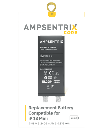 Bateria Ampsentix Core iPhone 13 mini