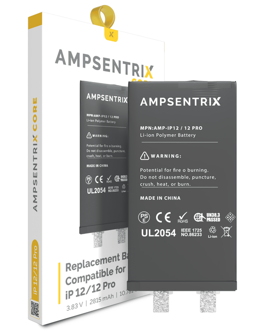 Bateria Ampsentix Core iPhone 12/12 pro