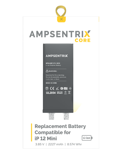 Bateria Ampsentix Core iPhone 12 mini