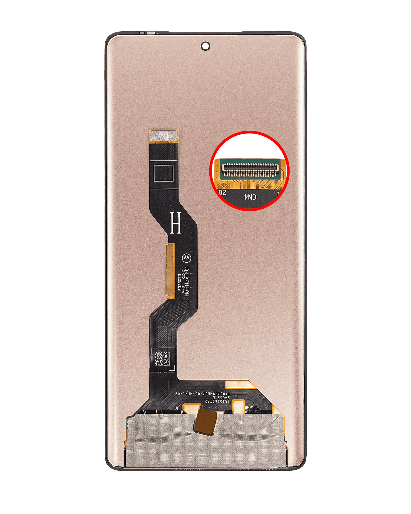 OLED Assembly Without Frame Compatible For Motorola Moto Edge 50 Fusion 5G (XT2429 / 2024) / G85 (XT2427-3/2024) / S50 Neo (XT2427-4/2024) (Refurbished) (All Colors)