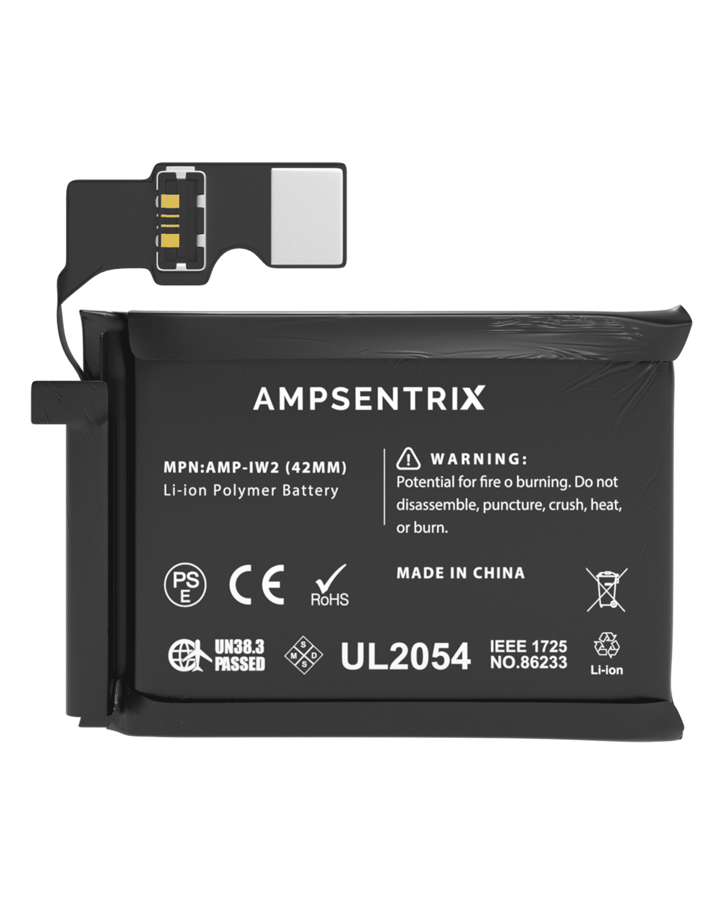Replacement Battery Compatible For Watch Series 2 (42MM) (AMPSENTRIX)