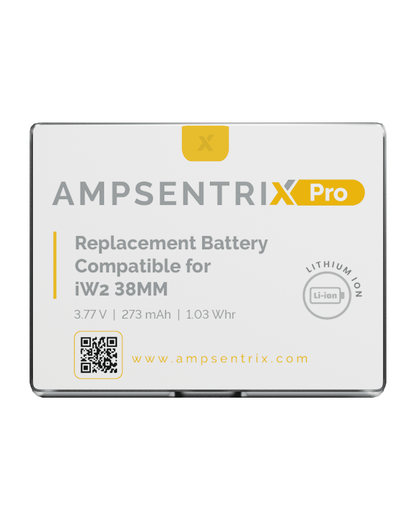 Replacement Battery Compatible For Watch Series 2 (38MM) (AmpSentrix)